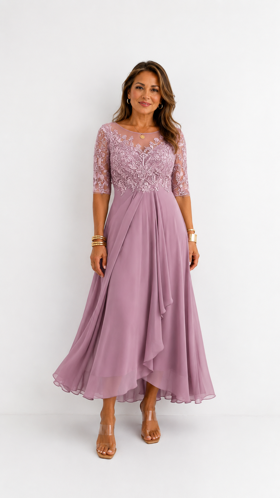 RHONDA | Elegant lace dress