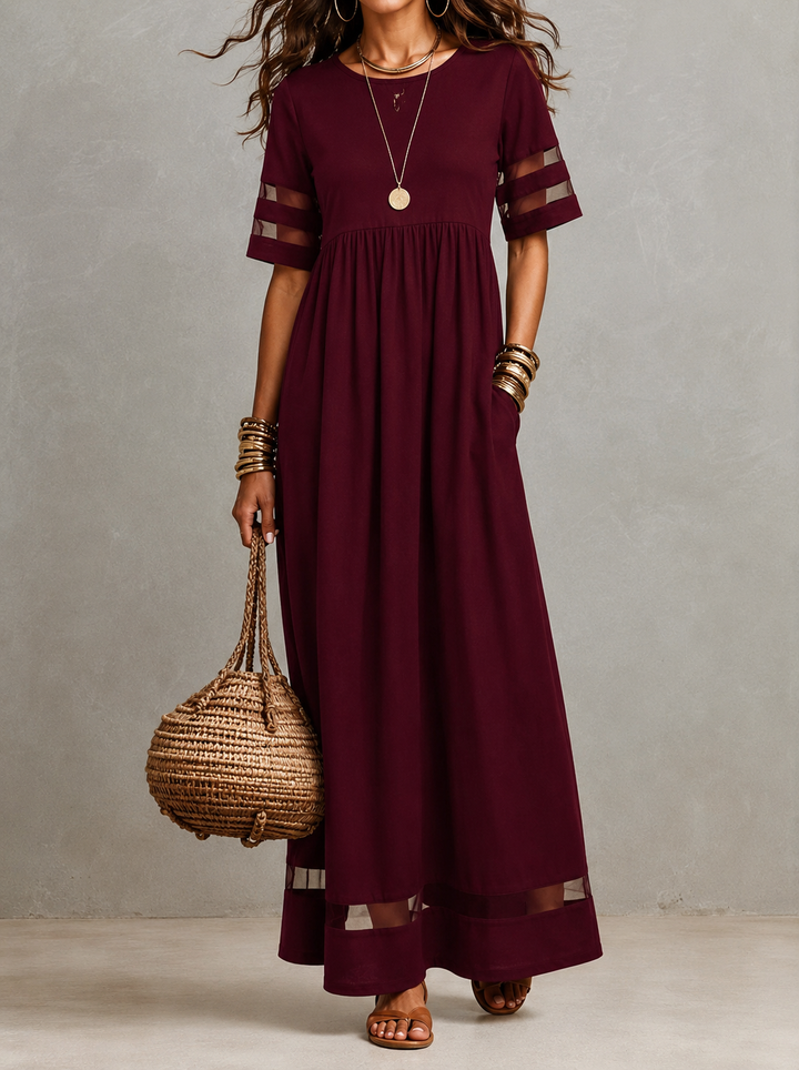 Aubrey | Flattering Tummy-Smoothing Midi Dress.