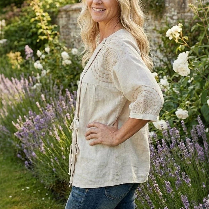 Lila Casual Blouse
