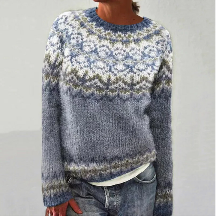 Sarah™ | Heritage Nordic Knit Sweater