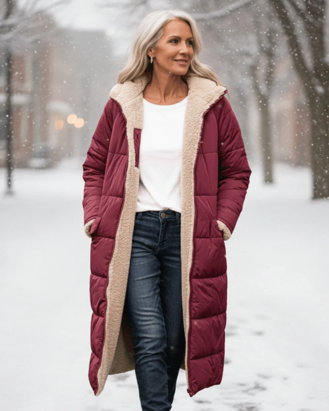 Eleanor | Sherpa Winter Coat