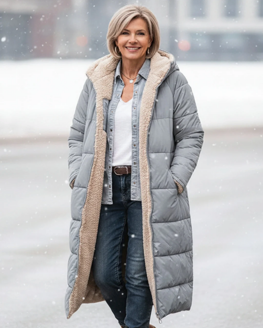 Eleanor | Sherpa Winter Coat